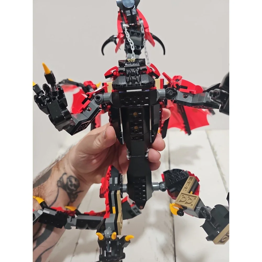 LEGO Ninjago 70653 Firstbourne Hunted Complete Only Dragon!!